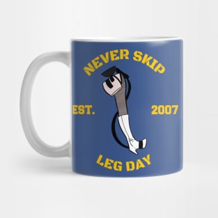 DC Tour Duh Hashit "Leggy" Never skip leg day! Mug